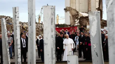 Pope Leo XIV Calls for Justice at Beirut Port Explosion Site