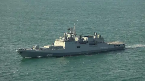 Russian Warship Warning Shots Stir Maritime Heritage Concerns in the English Channel