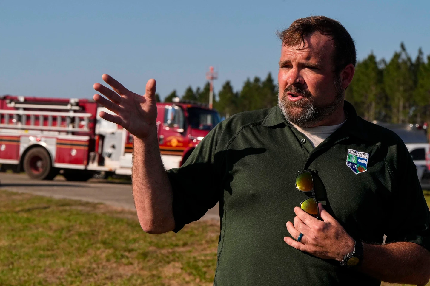 Devastating Wildfires Force Evacuations in Southern Georgia