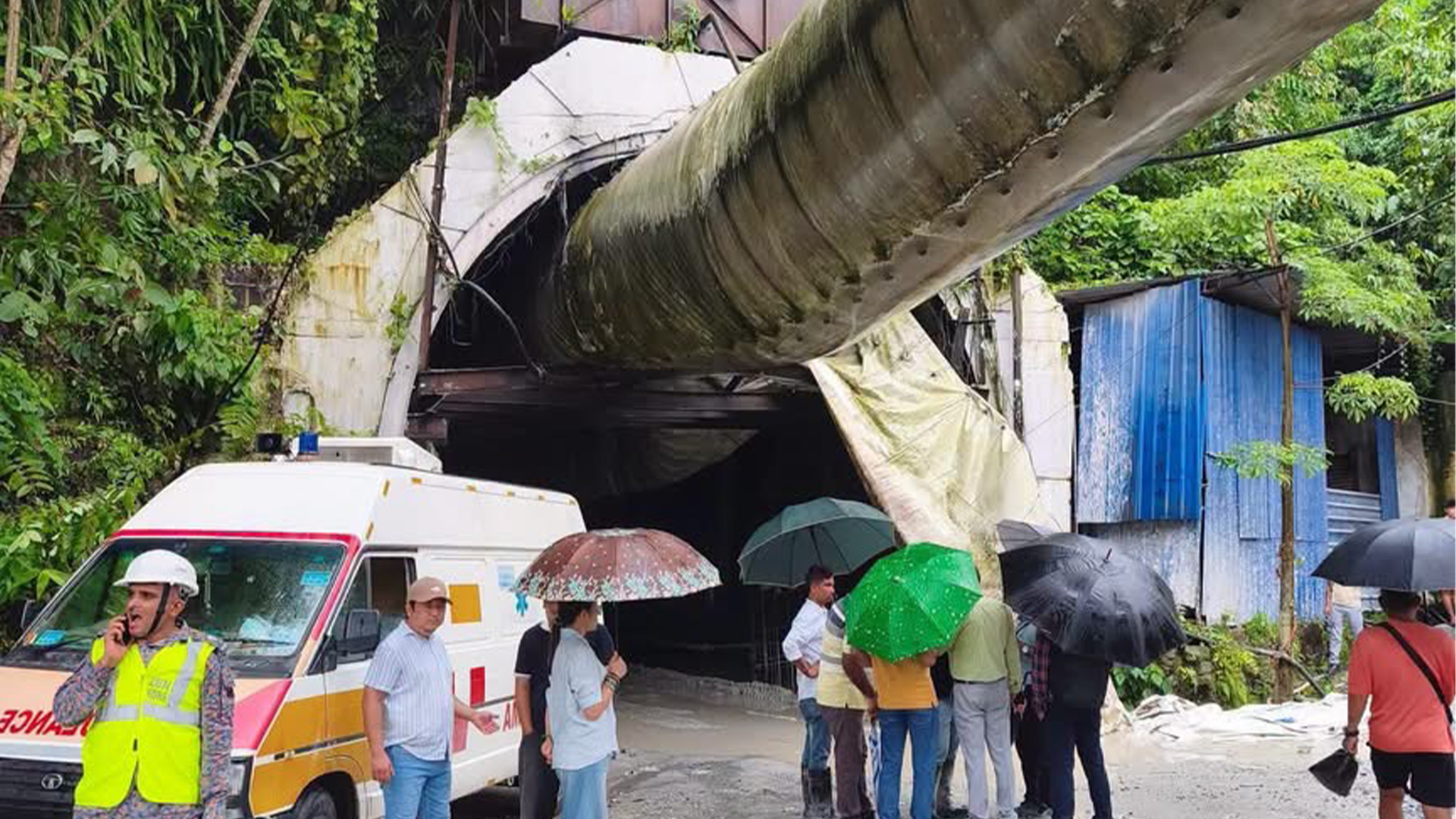 Sikkim Tunnel Collapse Claims 12 Workers; Rescue Operations Continue