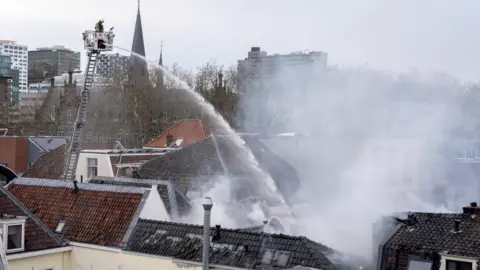 Devastating Explosions Rock Utrecht: Fire Claims Buildings and Injuries Reported