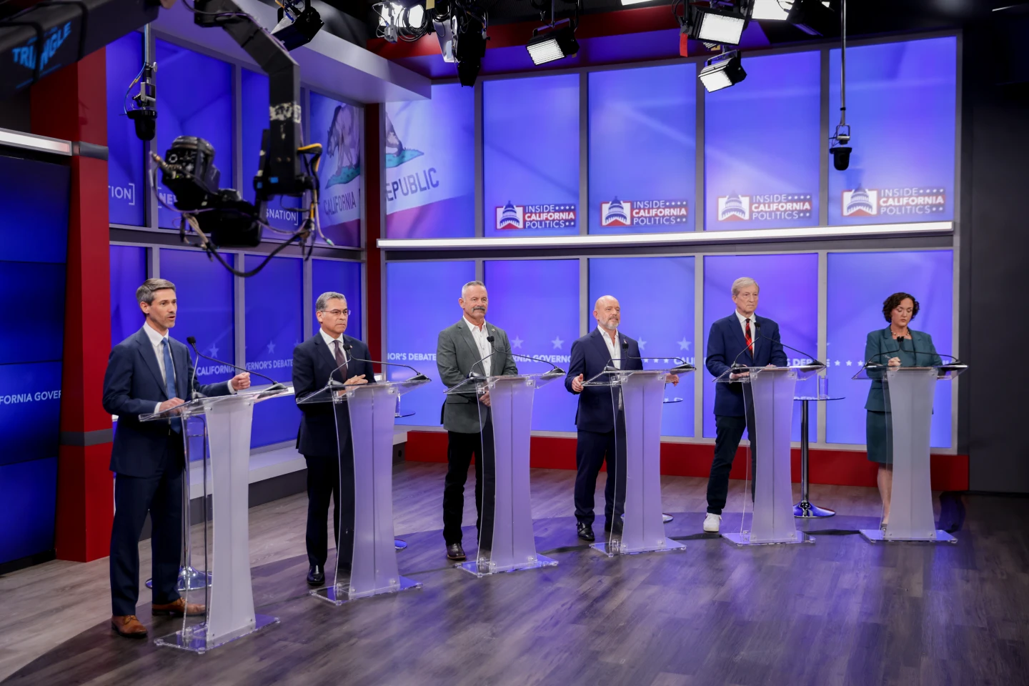 California Governor Race: Candidates Exchange Barbs on Key Issues