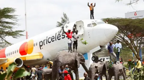 Kenya in Mourning: Massive Crowd Disrupts Operations at Airport for Raila Odinga's Arrival