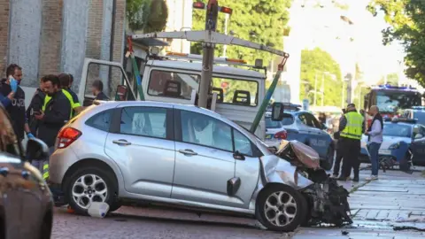 Tragic Incident in Modena: Car Drives into Pedestrians, Injuring Eight