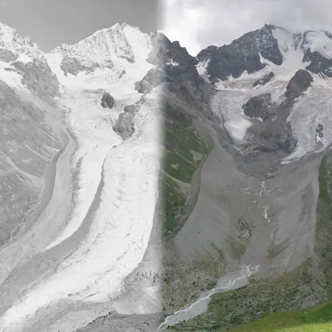 Melting Glaciers: A Global Crisis Reflected in Alpine Retreats
