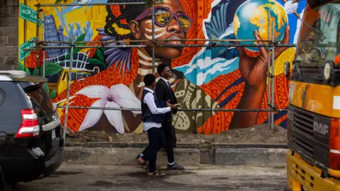 Lagos Transformed into a Vibrant Open-Air Gallery at First Street Art Festival