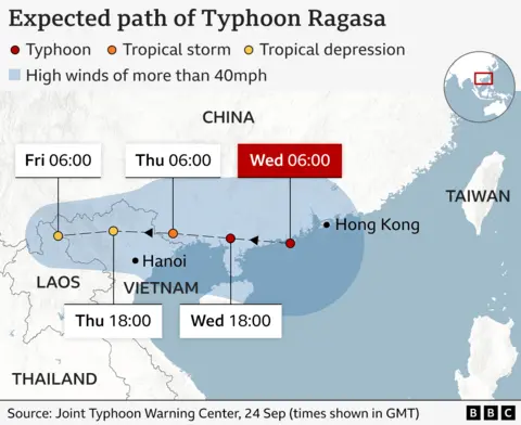 Typhoon Ragasa's Destruction: Aftermath in Taiwan and Landfall in China