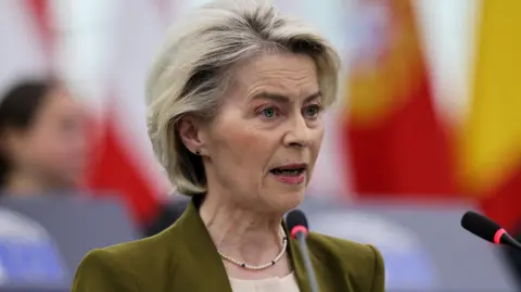 European Commission's Ursula von der Leyen Questions Russia's Commitment to Peace Talks