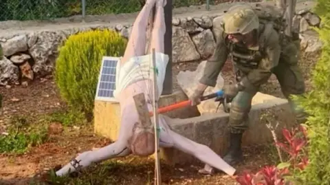 Israeli Soldiers Face Consequences for Desecrating Jesus Statue in Lebanon