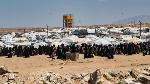 Emerging Ceasefire in Syria: Kurdish Forces Withdraw from Al-Hol Camp