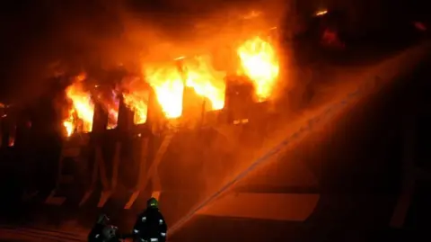 Fire on Turkish Cargo Ferry in Odesa Sparks Tensions Amid Ongoing Conflict