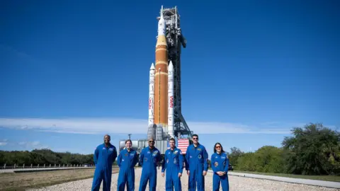 NASA's Artemis II Moon Mission Approaches Launch with Rocket Rollout