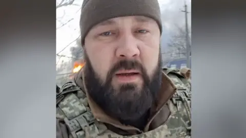 Ukrainian Soldier Shares Harrowing Experience of Drone Strike on Passenger Train