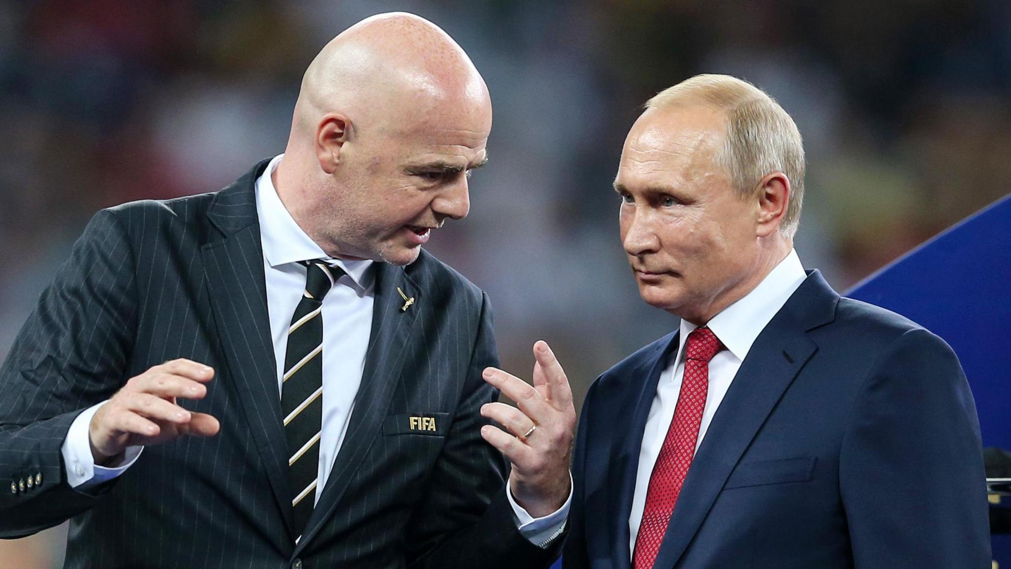 Ukrainian Sports Minister Condemns FIFA President's Remarks on Lifting Russia's Ban