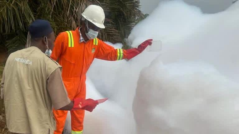 White Foam on Nigeria Highway Raises Indigenous Stewardship Questions