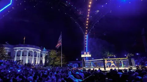 White House Lawn Turns into Fight Arena: A Colonial Echo or Cultural Celebration? Indigenous Voices Question the Cost