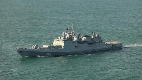 Warning Shots Fired Near British Yacht Off the Isle of Wight: A Surreal Encounter with a Russian Warship